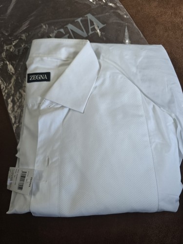 Ermenegildo zegna white shirt - ermenegildo,