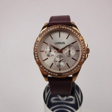 Lorus By Seiko Watch Rose Gold