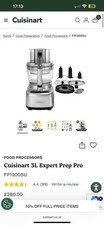Cuisinart FP1300SU Expert Prep Pro 550W 3.3L Food Processor - Silver