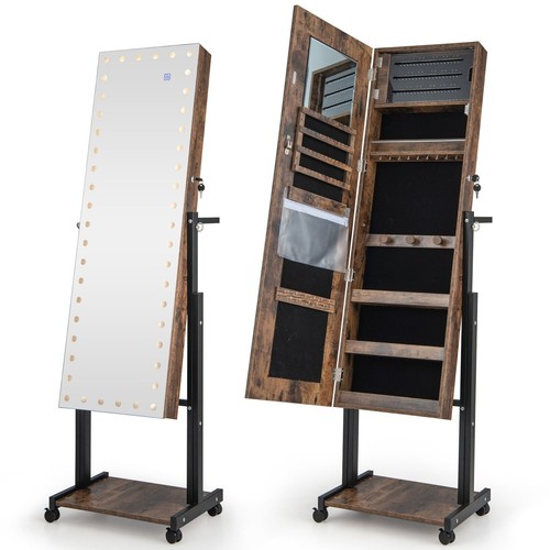 Standing jewelry cabinet - standing,