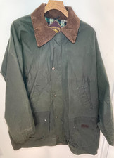 Richmond Forest Waxed Jacket Green Size Xl Cord Collar Mens Millerain Coat