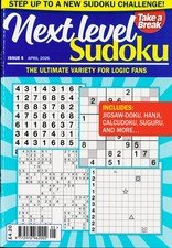 TAB NEXT LEVEL SUDOKU MAGAZINE