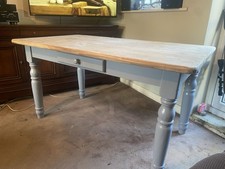 Solid Pine Farmhouse Table Rustic,