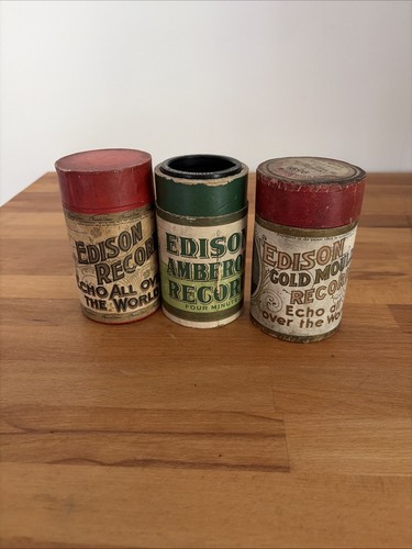 Lot antique edison - lot, of
