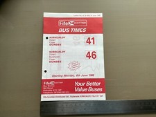 Fife Scottish Bus Group Route