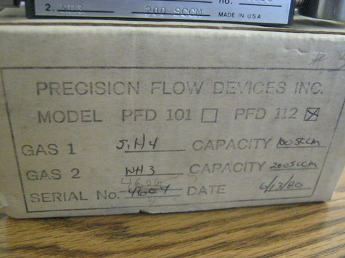Precision flow devices - flow,