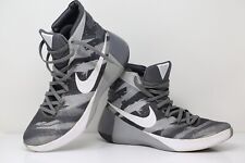 Nike Hyperdunk Basketball Shoes Grey Men Size UK 11.5 EUR 47 CM 30.5