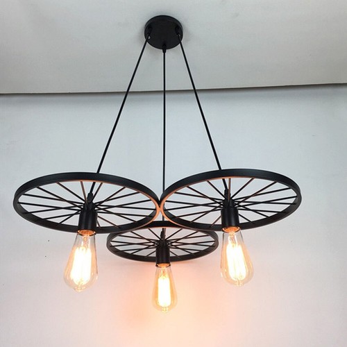 Vintage way wheel pendant - vintage,