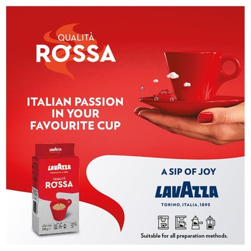 Lavazza qualita rossa ground - lavazza,