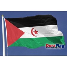 Western Sahara Flag Table Hand Waving Flags Bunting Party Scrunchie Displays