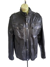 Aviatrix Men’s Black Leather