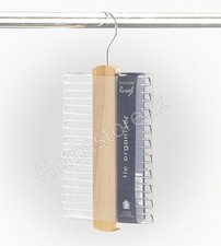 TIE ORGANISER CHROME BARS MEN