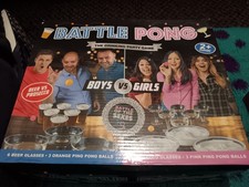 Bnib Battle Pong The Drinking Party Game Beer Prosecco Boys Vs Girls 2+ Players
