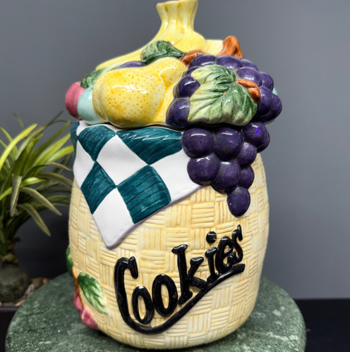 Vintage rayware cookie jar - vintage,