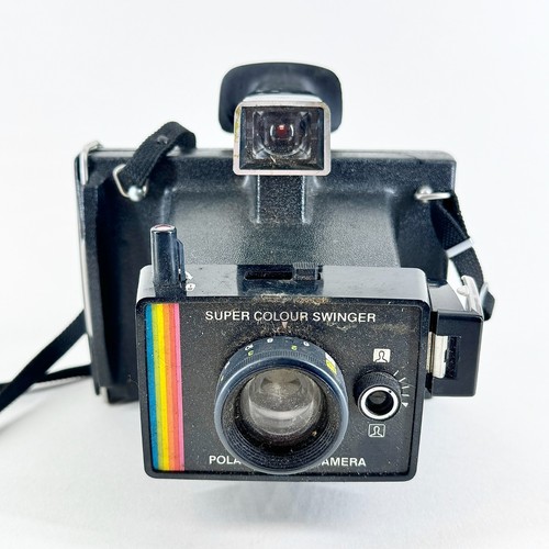 Vintage polaroid super - vintage, colour