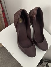 LADIES VIVIENNE WESTWOOD RUBBER WINGED GODDESS HIGH HEEL PLATFORM SHOES