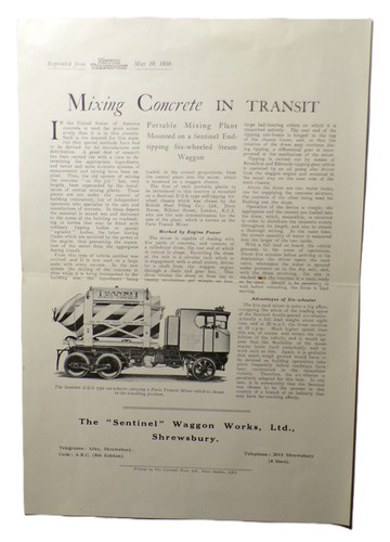 Sentinel steam waggon - steam,