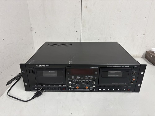 Tascam 322 double cassette - tascam,