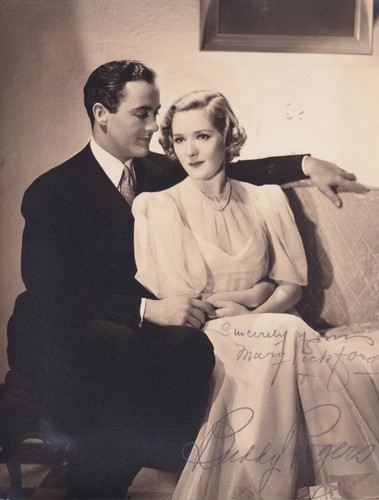 Mary pickford buddy rogers - mary,