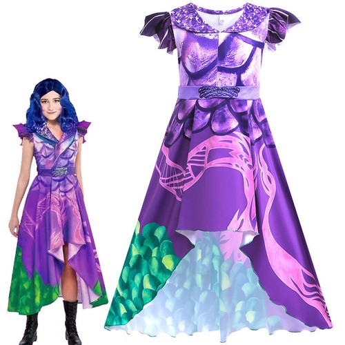 Descendants girls kids dress - descendants, 3