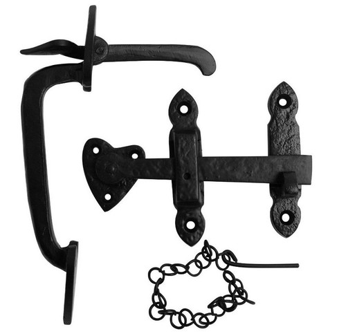 Traditional thumb latch - latch, set