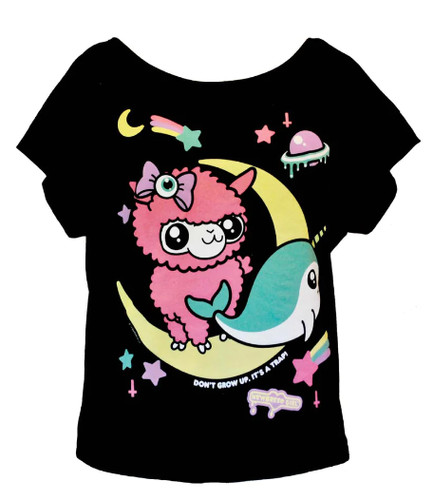 Newbreed girl alpaca - girl, moon