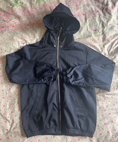 Zara man navy blue hooded - zara,
