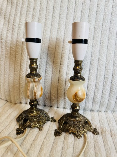 Vintage small onyx brass - small, &