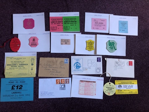 Horse racing badges - /, tickets