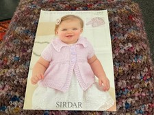 Sirdar Pattern 1843 Cardigans Supersoft Aran Birth to 7 Years