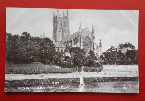 Raphael tuck postcard - b&w,