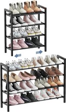 Shoe Rack 4-Tier Expandable