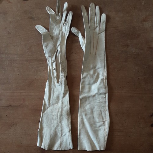 Victorian kid leather ivory