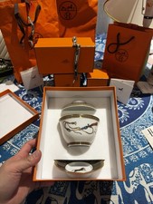 Hermes Cup Saucer with Top Lid