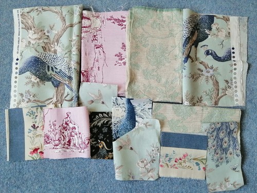 Fabric scraps offcuts job - scraps,, offcuts,