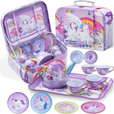 JOYIN Purple Unicorn Tea Set