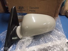 HYUNDAI COUPE 1996-2000 N/S Passenger Door Wing Mirror 2 Door Grey NEW OLD STOCK