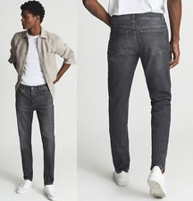 REISS Men's Slim Fit Stretchy Jeans Denim Trousers in Dark Washed TOP Quality!!!