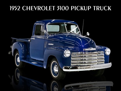 1952 chevrolet 3100 - 3100, pickup