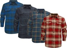 Mens Heavyweight Flannel Shirt