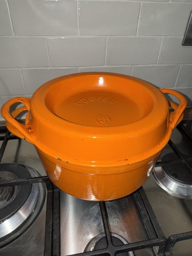 Vintage cast iron creuset - iron,