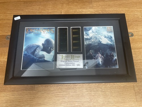 Lord the rings framed film - of,