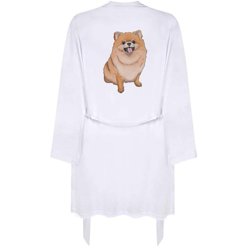 Pomeranian dog dressing gown - dog',
