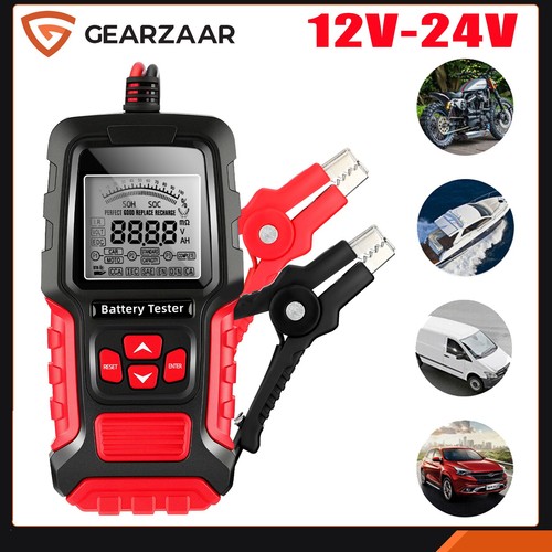 12v 24v car battery tester - 24v,