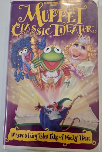 Muppet classic theater vhs - muppet,