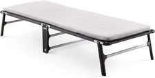 Folding Bed Comfort Mattress AUCTION Portable Single Black Jay-Be