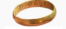 17th Century 22ct Gold Posy