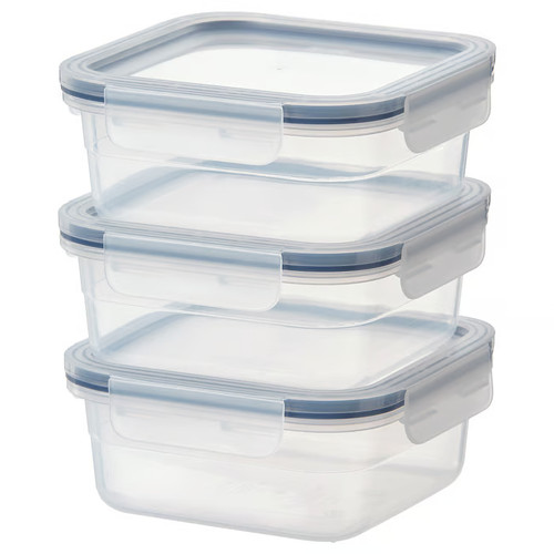 Ikea food storage - 3x,
