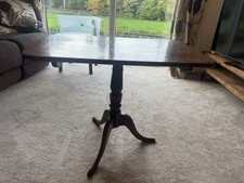 Antique Regency Period Mahogany Tilt Top Table