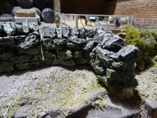 Scale model dry - scale, stone